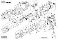 Bosch 3 611 B67 560 GBH 2-28 Rotary Hammer GBH2-28 Spare Parts